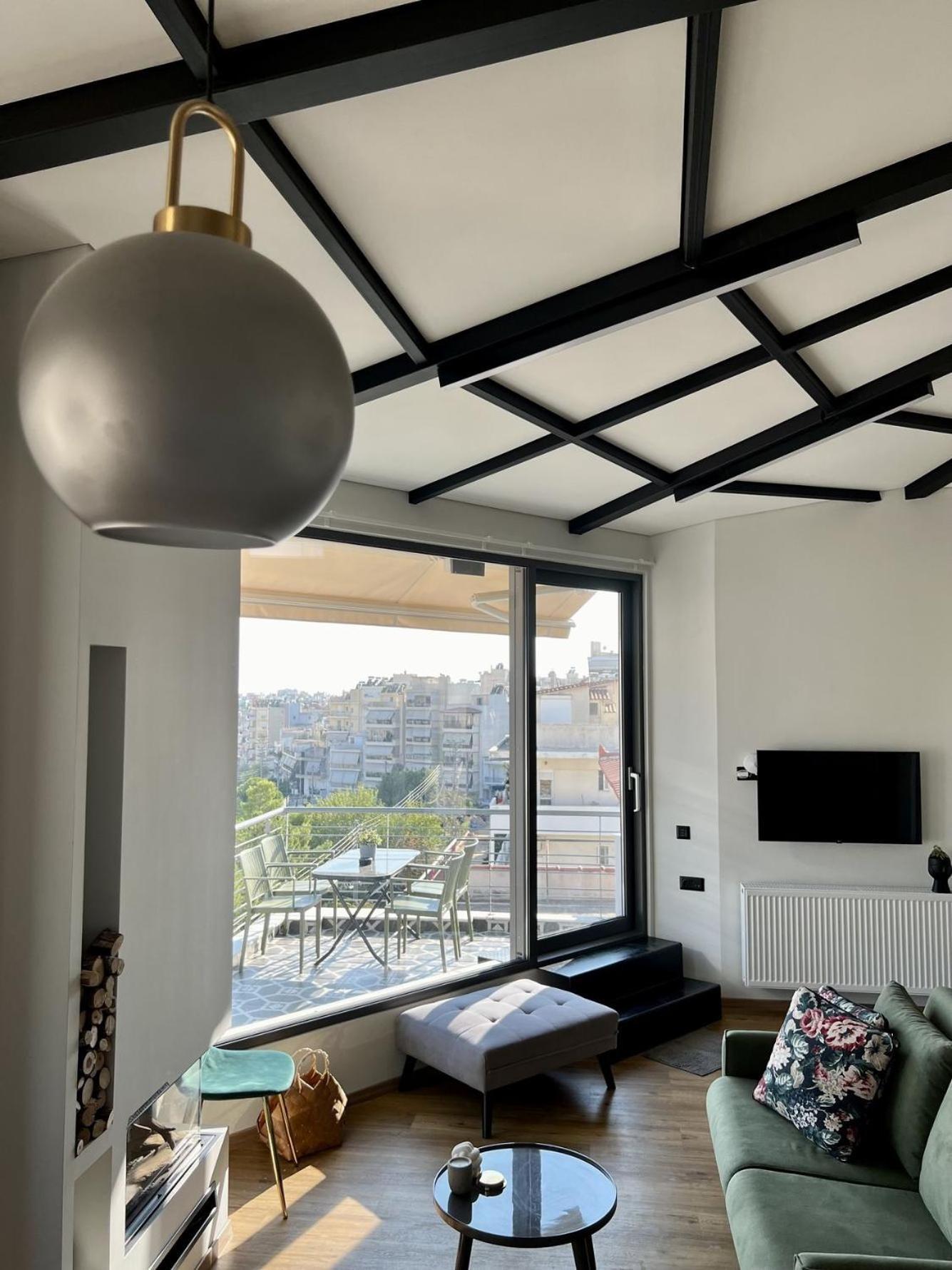 Sky Apartment Athene Buitenkant foto