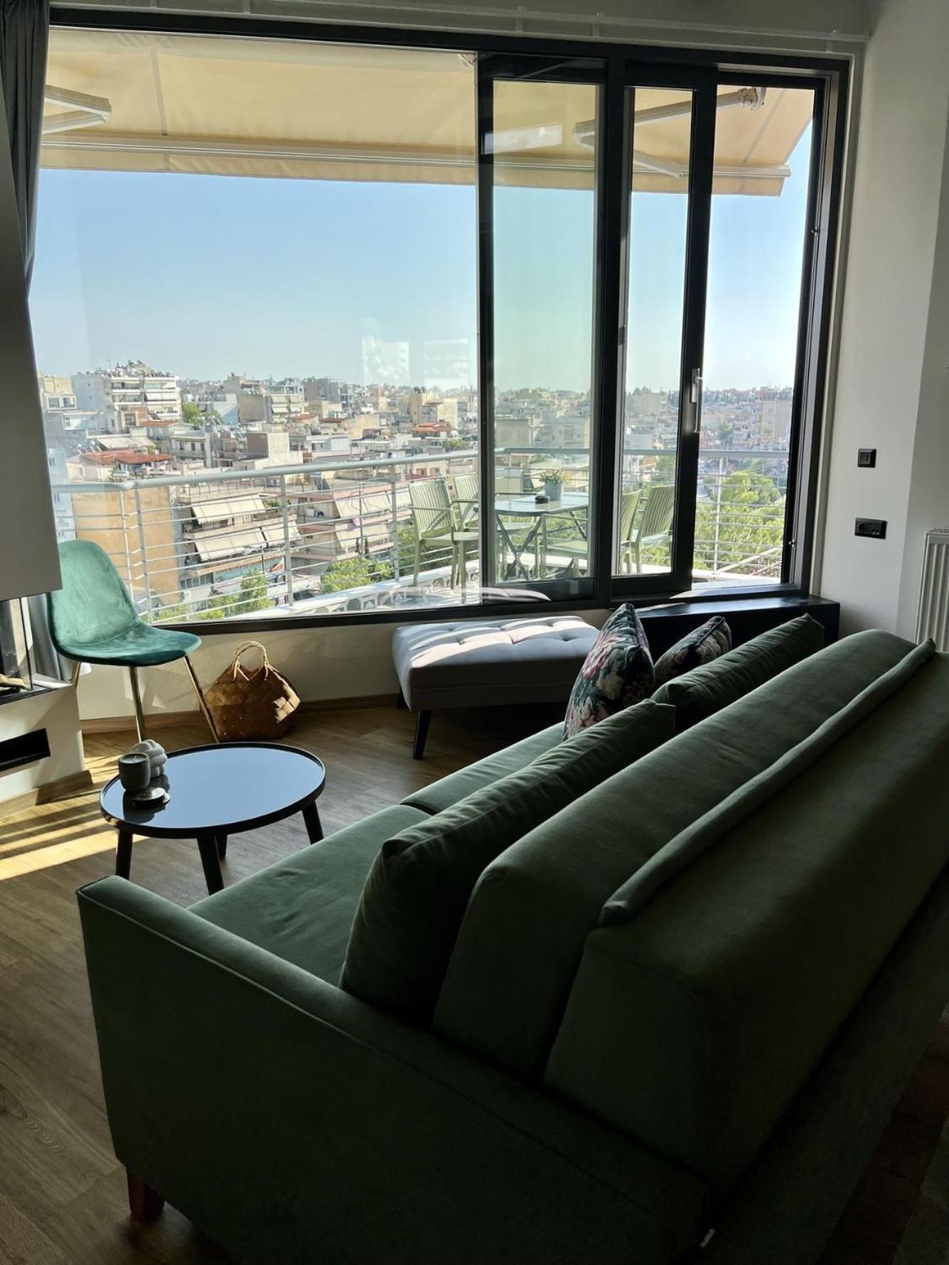 Sky Apartment Athene Buitenkant foto